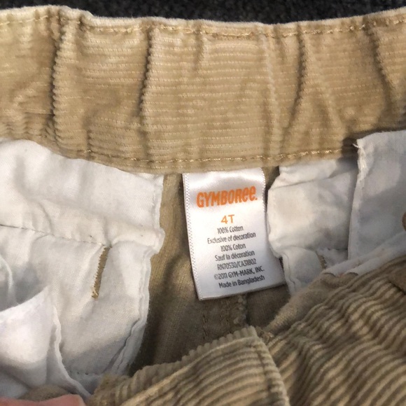 Gymboree corduroy airplane pants size 4t - Picture 3 of 3